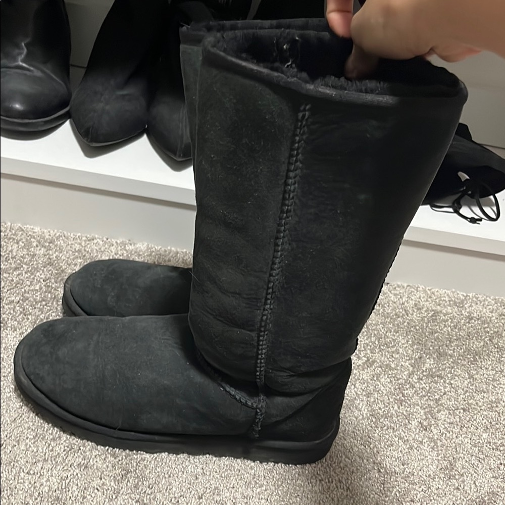 UGGS classic II tall black boots